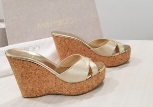 Jimmy Choo platform sandals